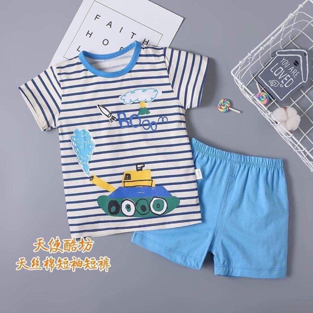 Bộ cotton xuất hàn