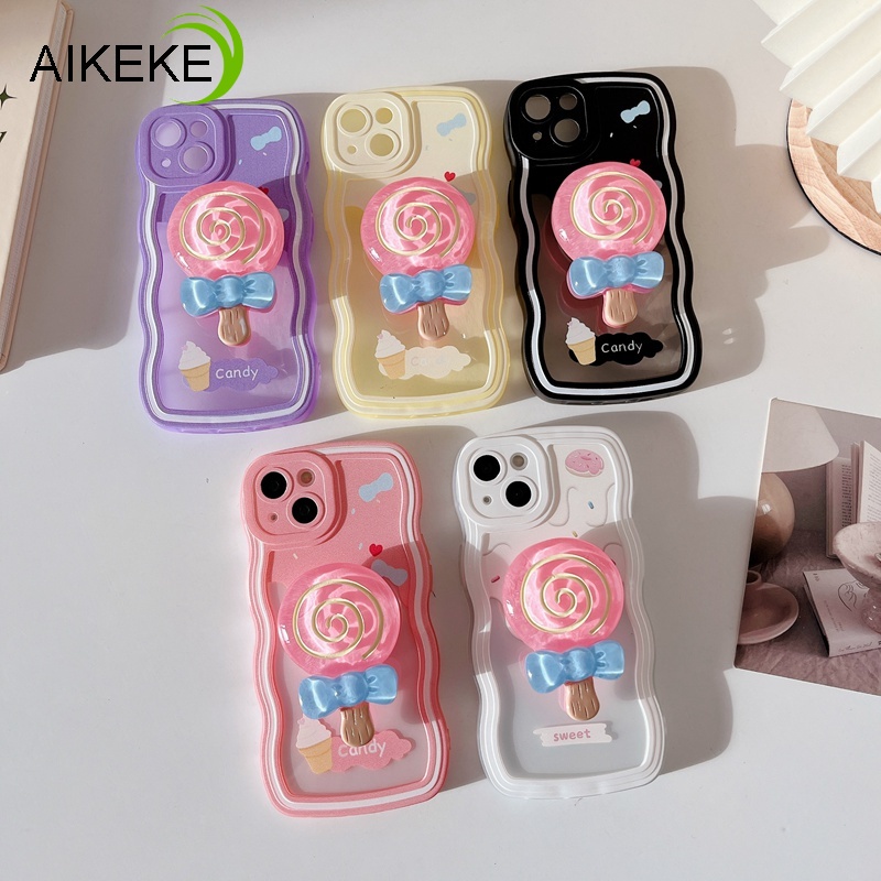 Ốp Điện Thoại TPU Mềm Họa Tiết Cây Kẹo Dễ Thương Cho Xiaomi Mi 10T Lite Poco F2 Pro Redmi Note 10 Pro 11T K40 K30 Pro 5G