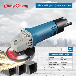 Máy mài góc DONGCHENG DSM02-100 - ruột đồng