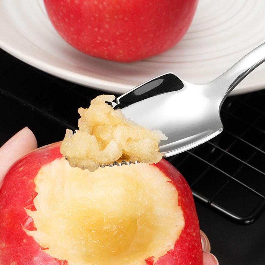 YIYU Muỗng Múc Xoài / Kiwi Đa Năng Bằng Inox Tiện Dụng Cho Nhà Bếp