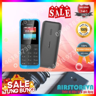 ĐIỆN THOẠI NOKIA 105 2 SIM 2 SÓNG  ZIN TỒN KHO
