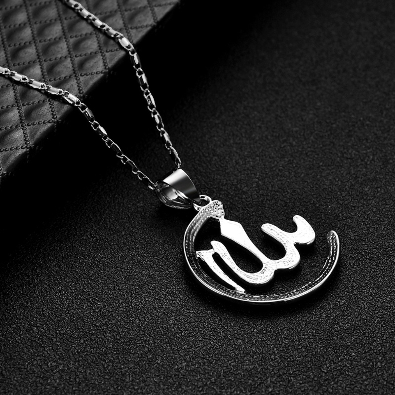 Vòng cổ Thời Trang Mặt Chữ Hồi Giáo Phong Cách Vintage
