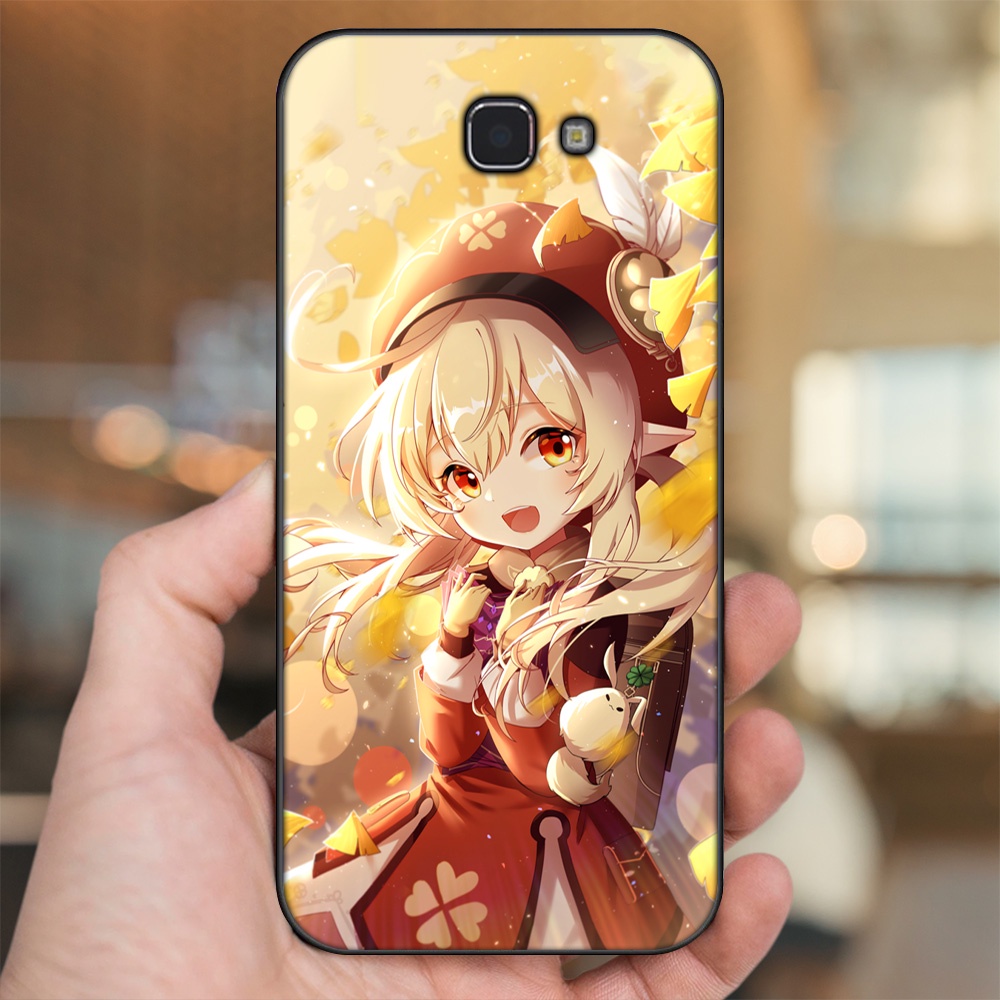 Ốp lưng Samsung J5 Prime, J7 Prime viền đen in hình Klee Genshin Impact