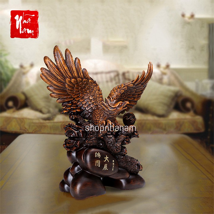 Chim đại bàng vật phẩm phong thủy đồ trang trí quà tặng may mắn đồ phong thủy | BigBuy360 - bigbuy360.vn