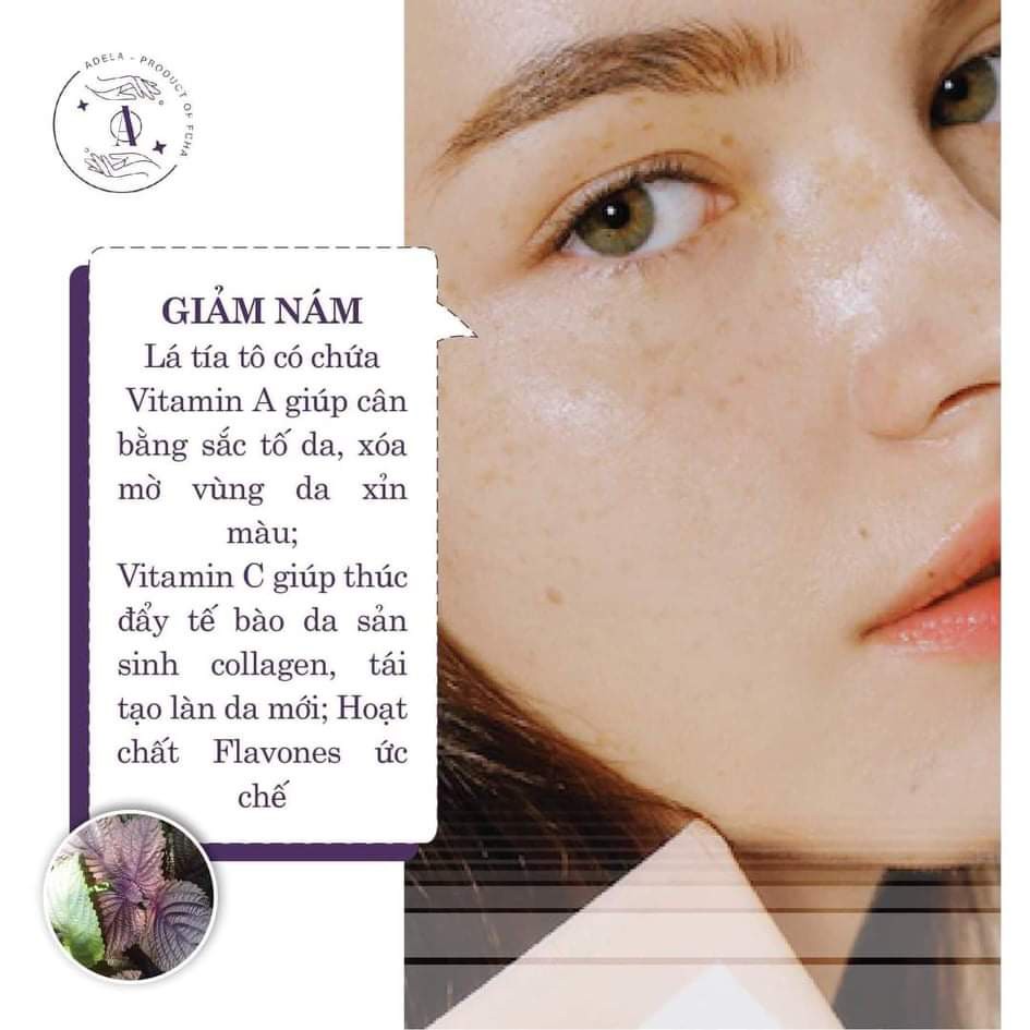 Sữa Rửa Mặt Tía Tô Adela (Rửa mặt sạch sâu - Tẩy Trang Dịu Nhẹ) | BigBuy360 - bigbuy360.vn