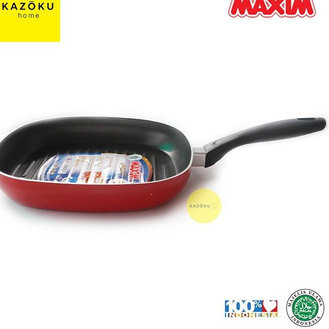 Chảo Nướng Thịt Bbq Chính Hãng Maxim Bằng Nhôm 26cm