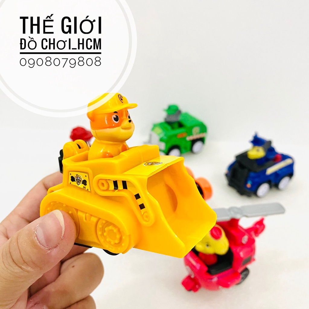 [ĐẸP-CLIP THẬT] Đồ chơi trẻ em biệt đội chó cứu hộ PAW PATROL  cho bé thích hoạt hình ZumMa, Jay, Sky, Robber, Jacky A9