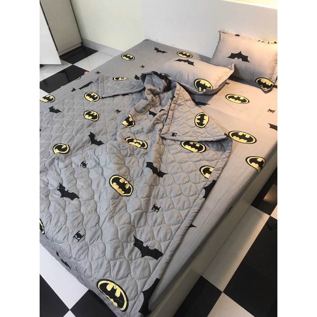 Bộ Chăn Ga Gối Cotton Poly Chăn Hè Cao Cấp 5 Món- Được Chọn Mẫu | BigBuy360 - bigbuy360.vn