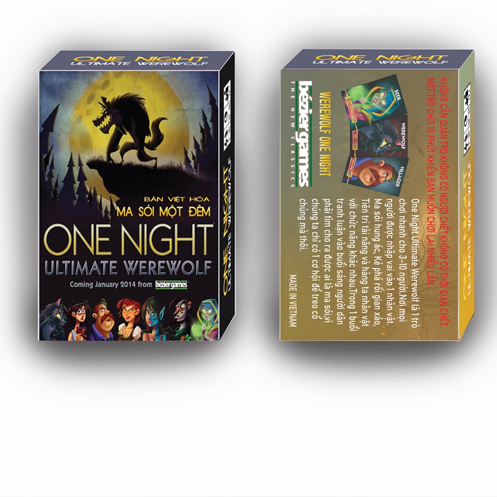 Bộ bài mèo nổ + 1 bộ bài ma sói one nghit- PHIÊN BẢN ĐẶC BIỆT