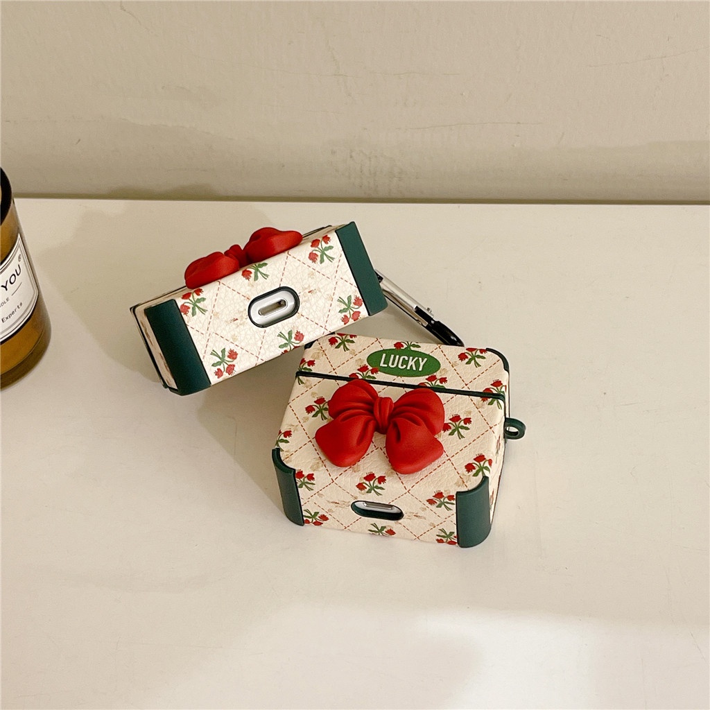 Vỏ Bảo Vệ Hộp Sạc Tai Nghe AirPods 1 2 3 Pro Không Dây Họa Tiết Hoạt Hình Dễ Thương Ốp