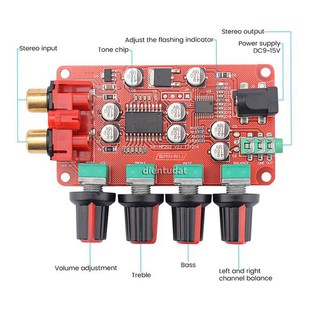 Mạch Điều Chỉnh Âm Sắc PT2315E 12VDC - Sanwu
