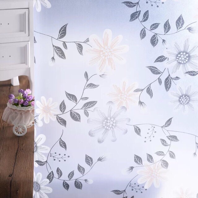 Giấy dán kính cuộn dài 5m khổ rộng 45cm sẵn keo | BigBuy360 - bigbuy360.vn