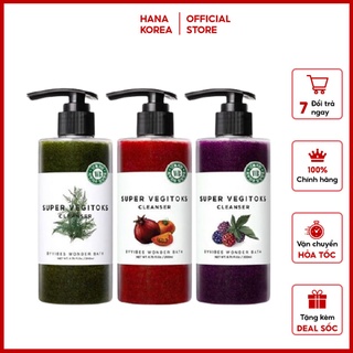 SỮA RỬA MẶT THẢI ĐỘC RAU CỦ QUẢ Super Vegitoks Cleanser
