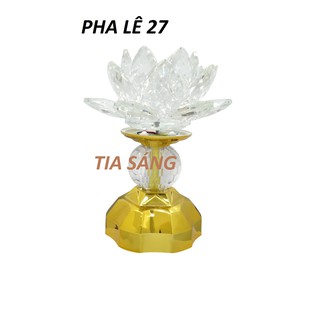 Đèn thờ pha lê 27