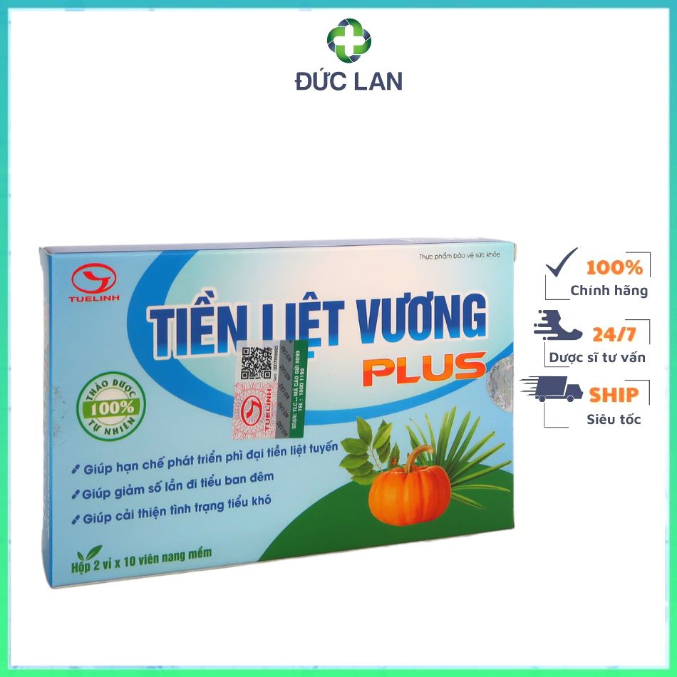 TIỀN LIỆT VƯƠNG PLUS NGĂN NGỪA PHÌ ĐẠI TIỀN LIỆT TUYẾN