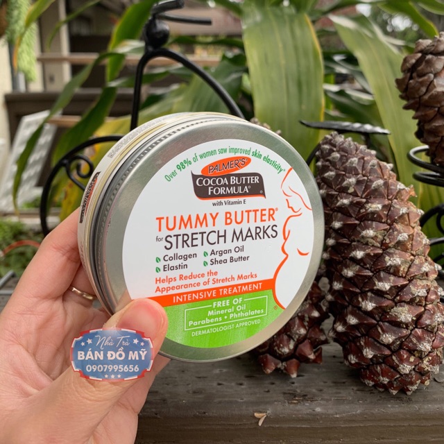 SÁP CHỐNG RẠN CHO BÀ BẦU PALMERS COCOA BUTTER FORMULA 125g