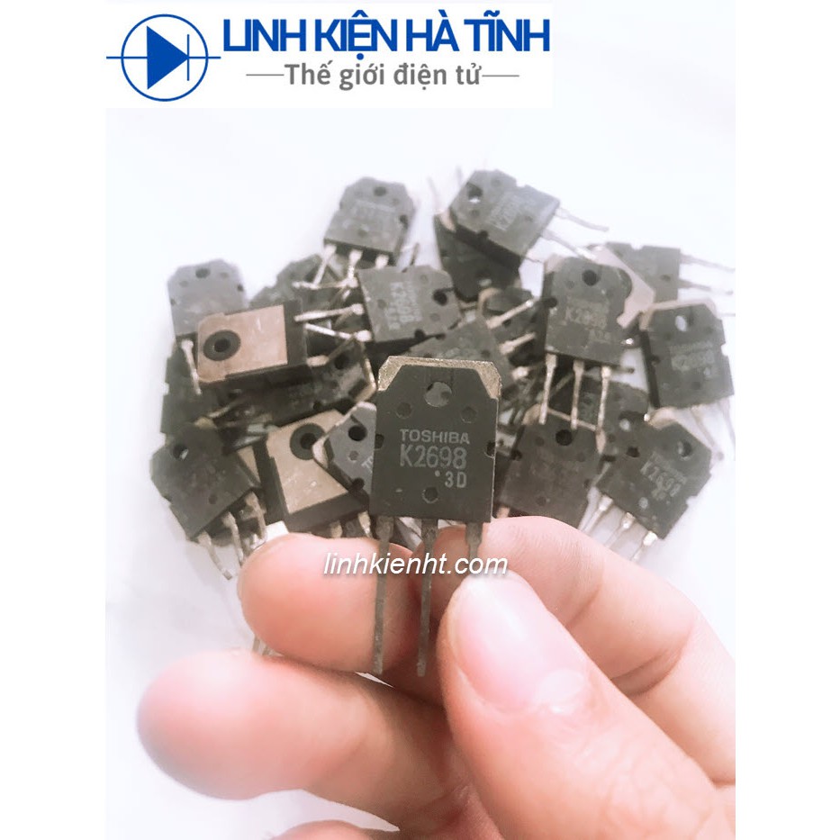 MOSFET 2SK2698 K2698 15a 500v TO-3P THÁO MÁY