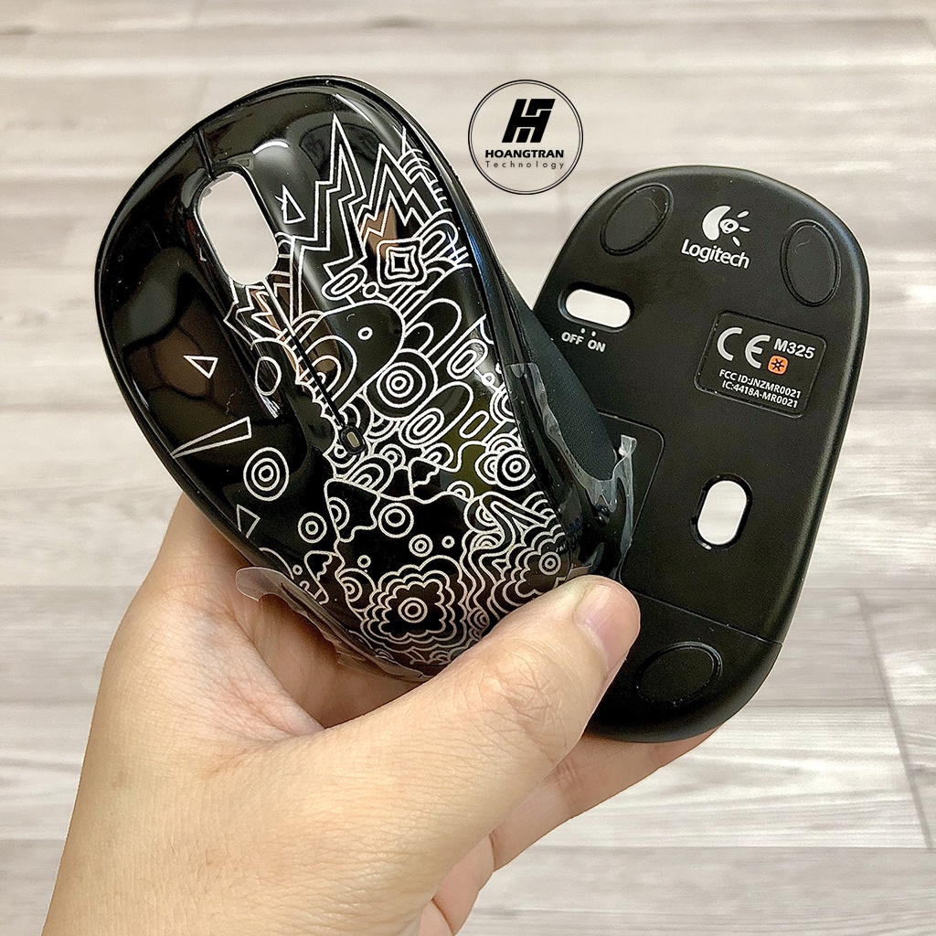 Vỏ Chuột Logitech M325 M325C Mới 100% - Full Bộ, Sẵn Feet Chuột