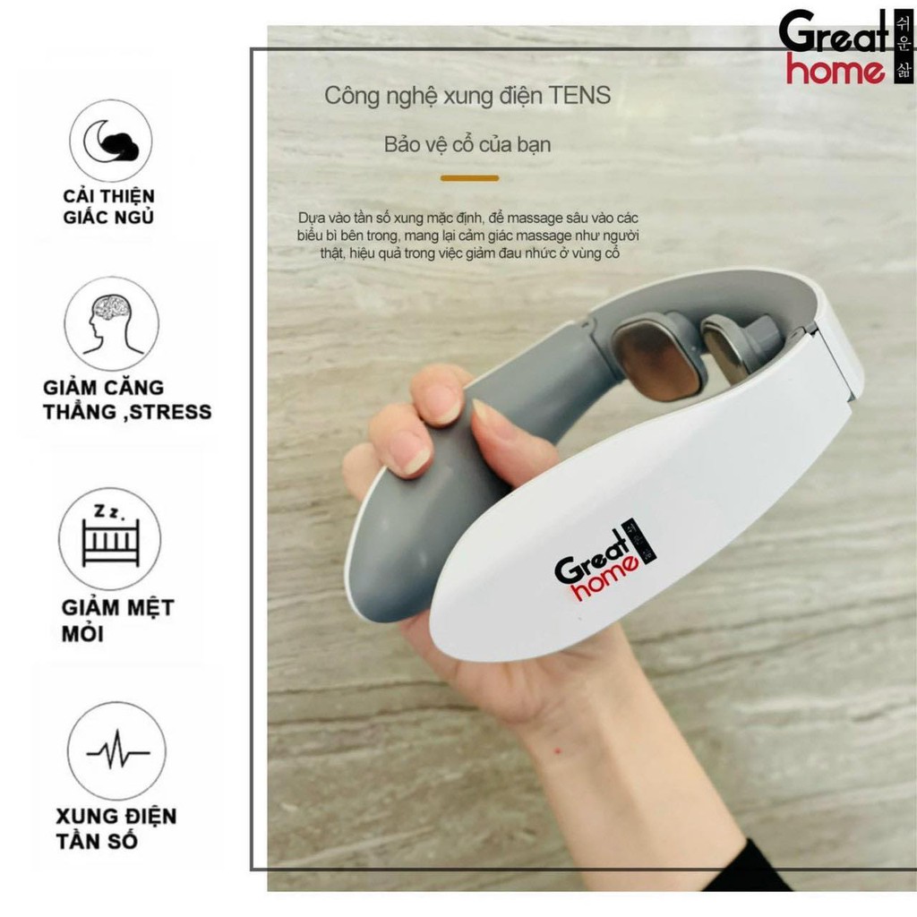 máy masage cổ vai gáy GreathomeNeck &amp; Shoulder Massage Device