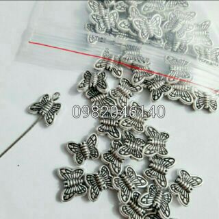 5 mặt xi bạc xỏ ngang con bướm