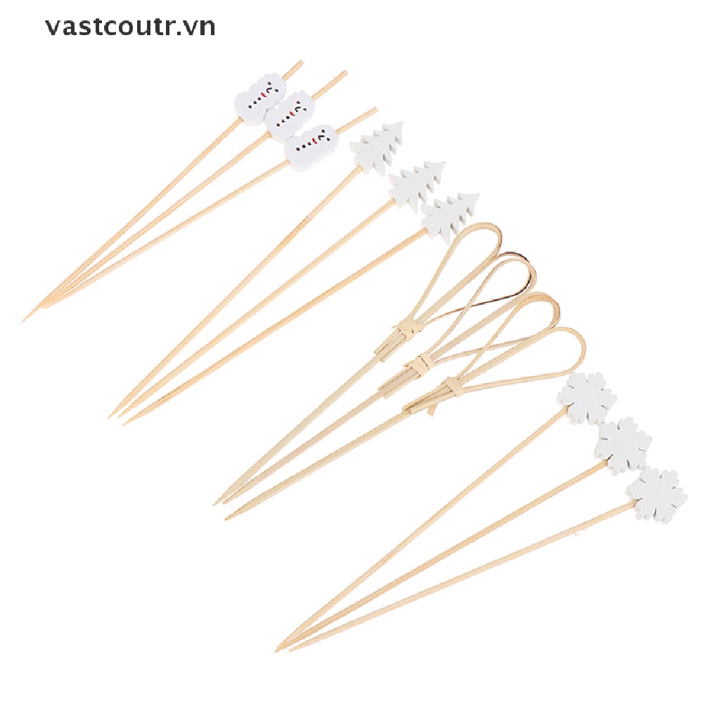 Set 50 / 100 Tăm Tre Ăn Trái Cây