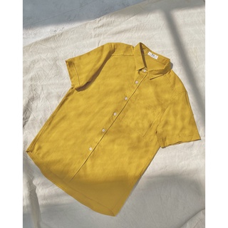 ÁO SƠ MI CỘC TAY CỔ ĐỨC - VẢI ĐŨI (LINEN)