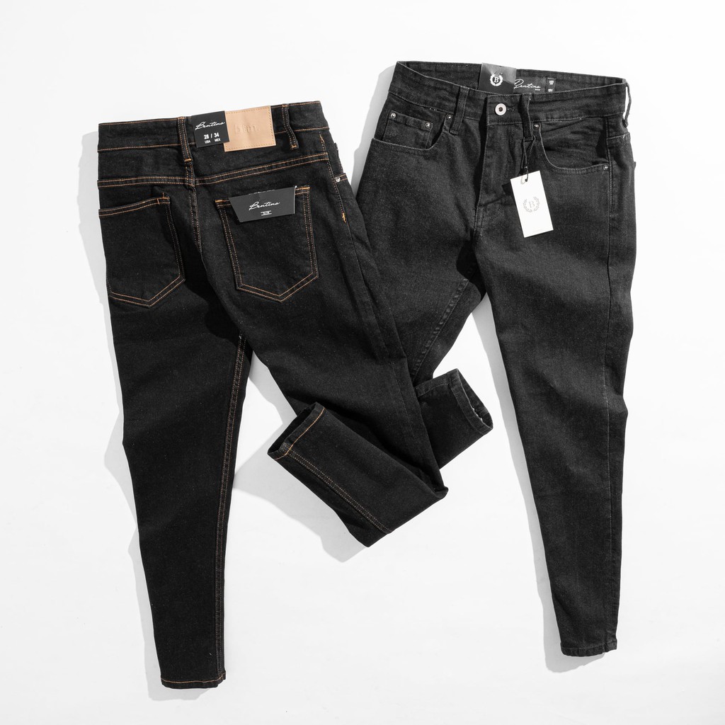 Quần jean nam Bentino chất vải dày dặn, form slimfit tôn dáng 4479