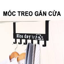 Móc treo quần áo gắn sau cánh cửa Nice Day cực đẹp - 2 mẫu tùy chọn