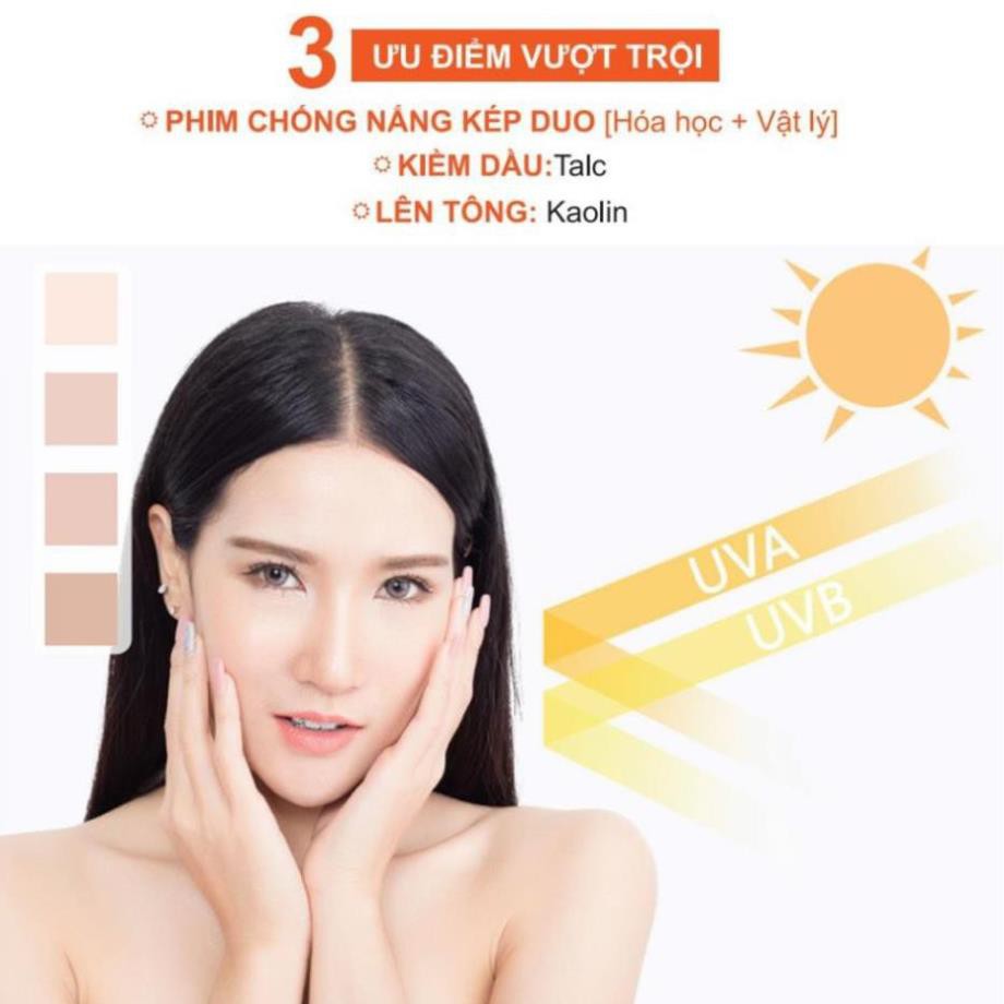 [2Trong1] Kem Chống Nắng Và Nâng Tông Farmona Sun Face Cream Oil Free Spf 50  Đặc Biệt Phù Hợp Cho Da Dầu Mụn 50ml