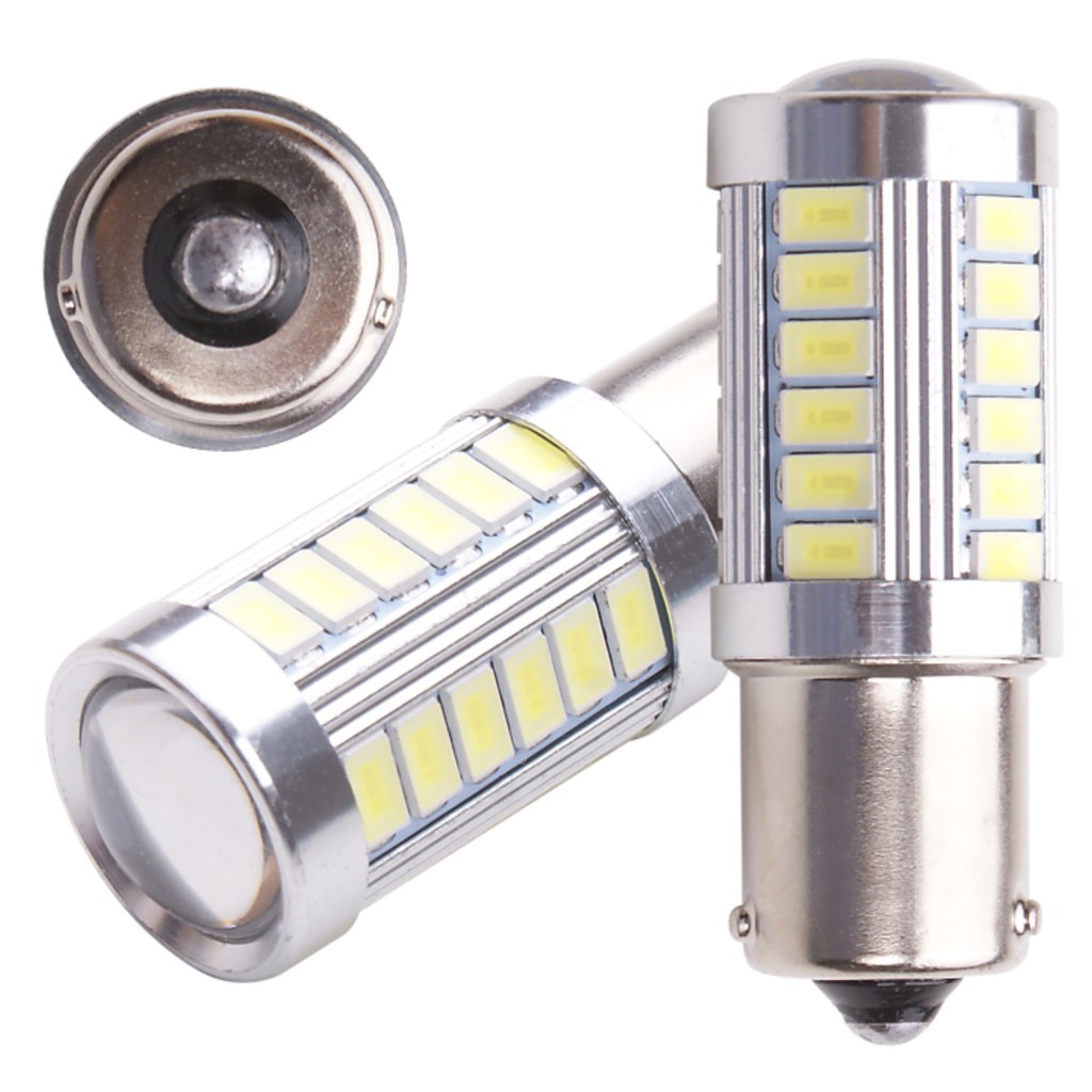 Đèn LED phanh xe hơi LYMOYO T20 P21 / 5W BAY15D 1157 1156 ba15s 7443 5630 33SMD