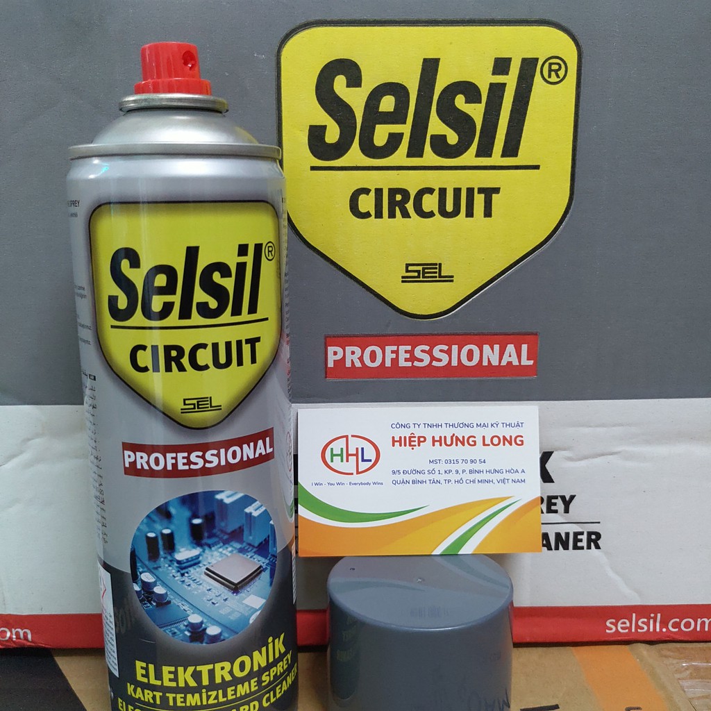 NƯỚC TẨY RỬA BO MẠCH ĐIỆN TỬ SELSIL CIRCUIT 500ML