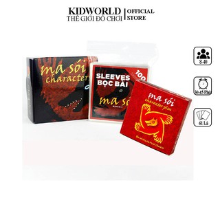 Combo Bài Ma Sói Characters Việt Hoá, Mở Rộng, Bọc Bài Lên Tới 61 Nhân Vật Mới