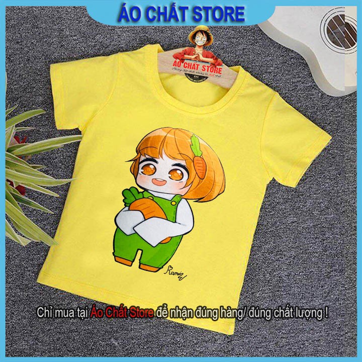 (3 MÀU) Áo thun KAMUI HERO TEAM nhiều màu siêu đẹp cho bé gái | Áo Chất Store