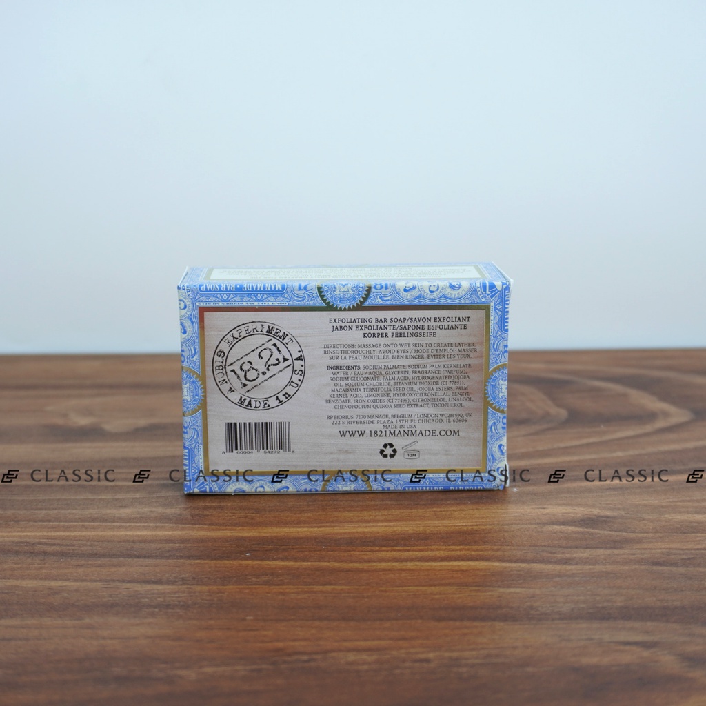 Xà Phòng 18.21 Man Made Grit Bar Soap 198g