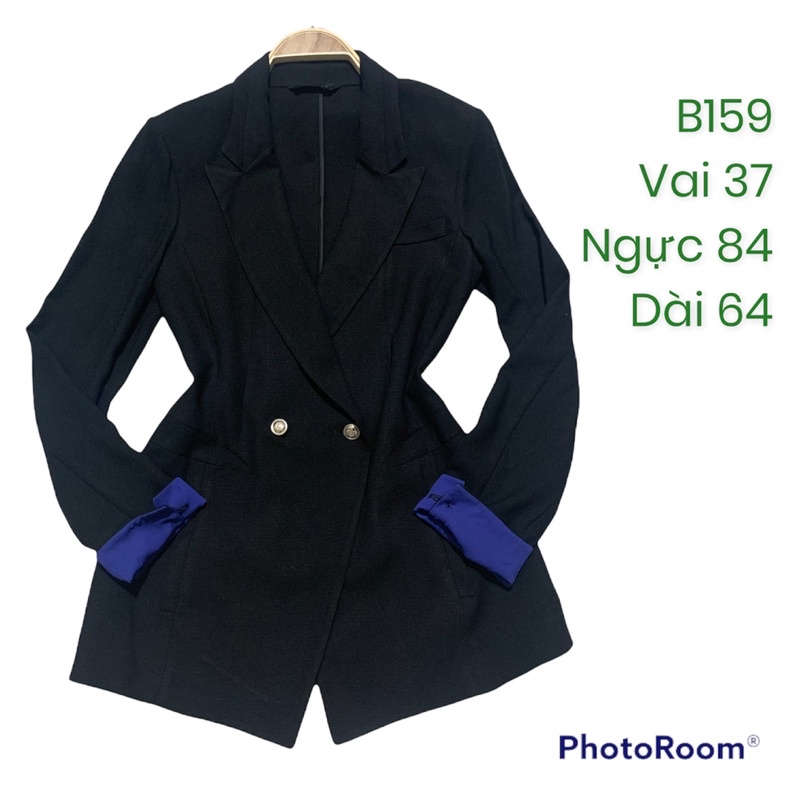 Áo khoác blazer B159 2hand Hàn si tuyển (ảnh thật)