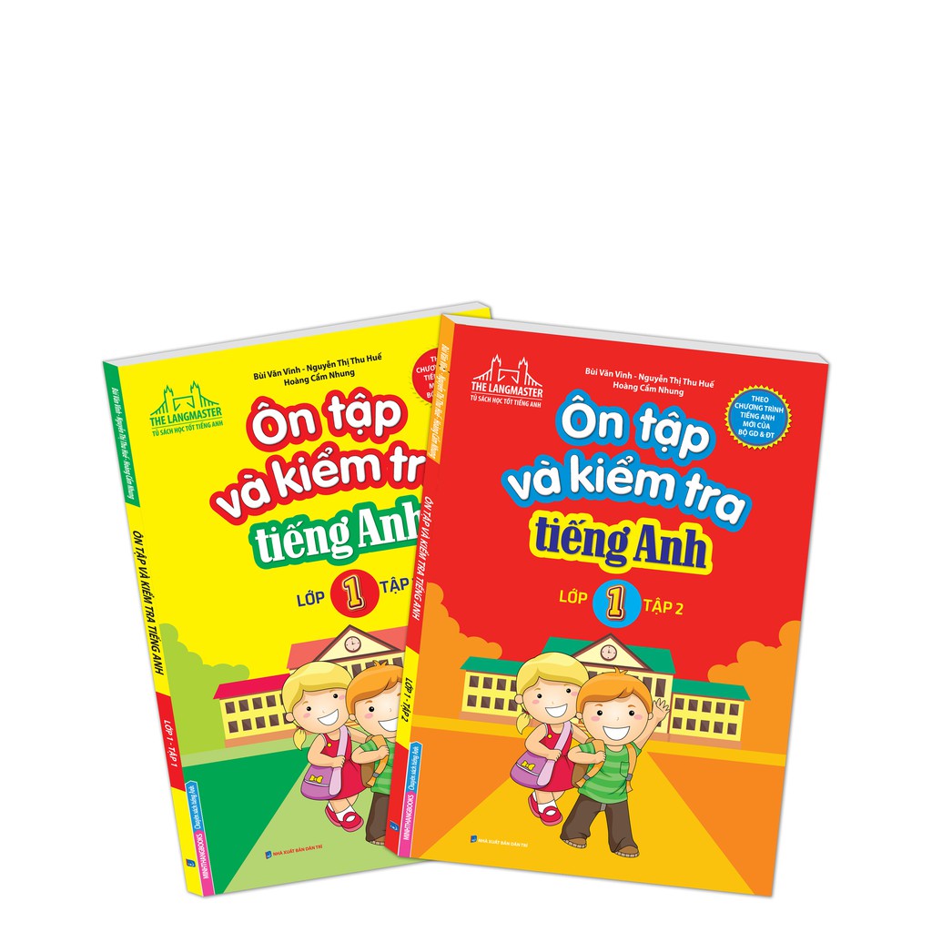 Sách - Combo Ôn tập và kiểm tra tiếng Anh lớp 1 (trọn bộ 2 tập) mt