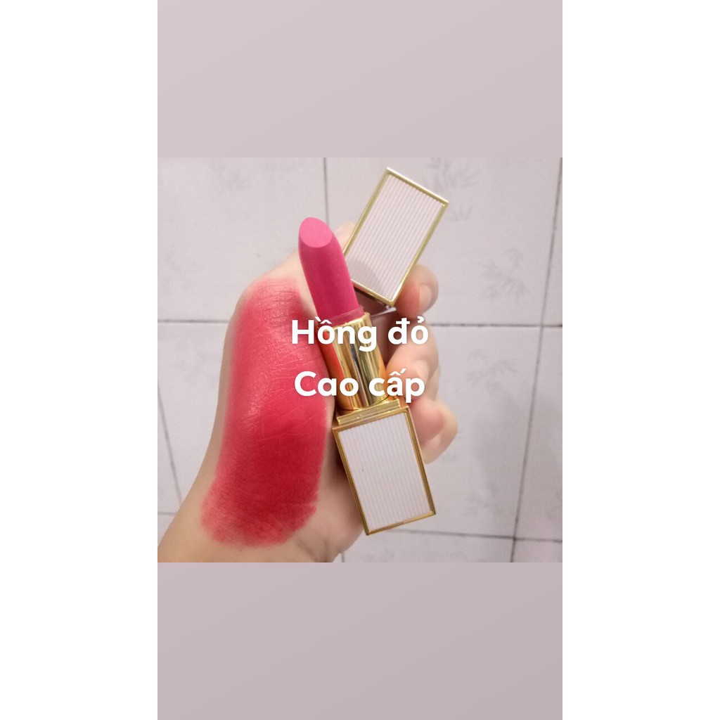 Son dầu dừa cao cấp màu hồng đỏ