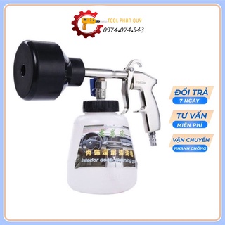 Súng phun bọt tuyết + bình 1lít để rửa xe dùng cho nén khí