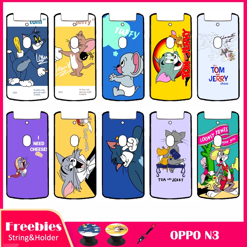 Ốp điện thoại In Hình Tom & JERRY Cao Cấp Cho OPPO N3/N5207/N5209