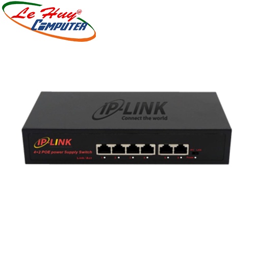 Bộ chia mạng - Switch IP-Link IPL-04POE 4 Port PoE + 2 Port Uplink