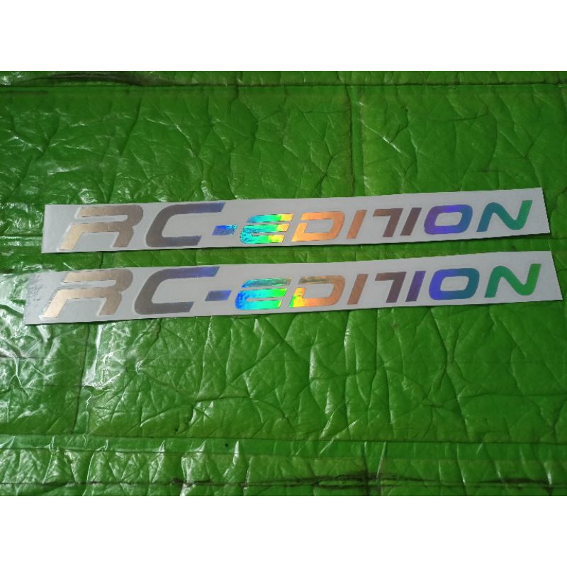 Bộ tem dán phuộc RC crôm bóng