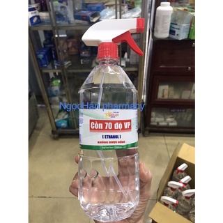 CỒN 70 ĐỘ SÁT KHUẨN CÓ VÒI XỊT 500ml