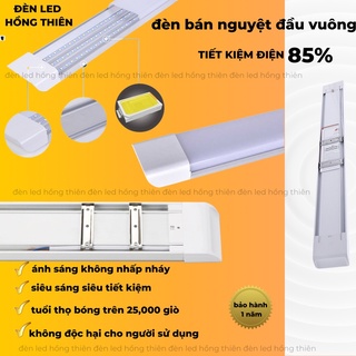 Đèn led bán nguyệt đầu vuông siêu sáng,siêu rẻ 0m6-30w- 1m2- 60w