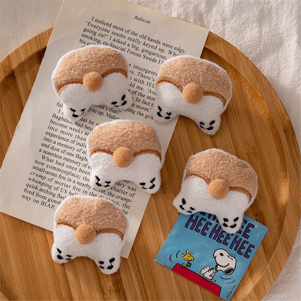 Ghim Cài Áo Hình Cún Nhồi Bông Dễ Thương