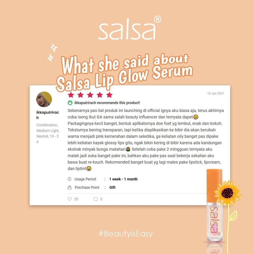 (Hàng Mới Về) Serum Dưỡng Môi Zmn-71 Nice Salsa 3gr | BigBuy360 - bigbuy360.vn