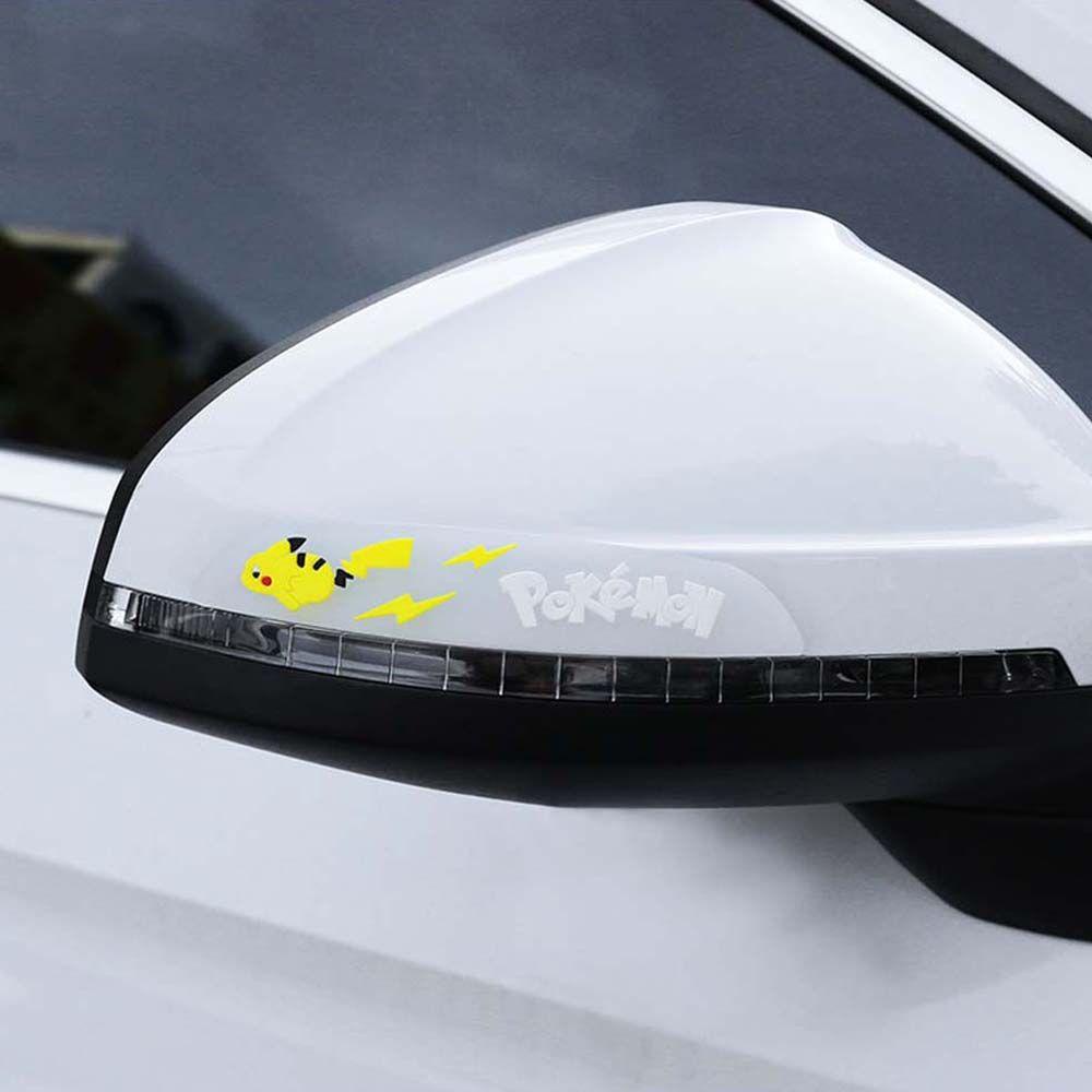 Miếng Dán PVC Chống Trầy Xước Họa Tiết Hoạt Hình Trang Trí Cửa Xe Hơi