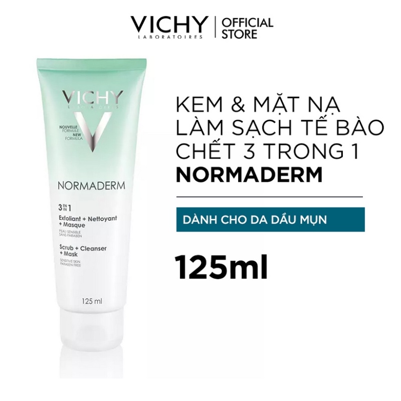 Sữa rửa mặt/Mặt nạ làm sạch tế bào da chết dành cho da dầu, da mụn