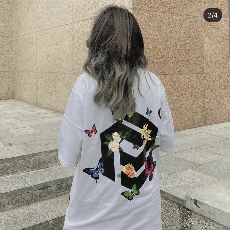 Áo thun tay lỡ Unisex BUTTERFLY TBO