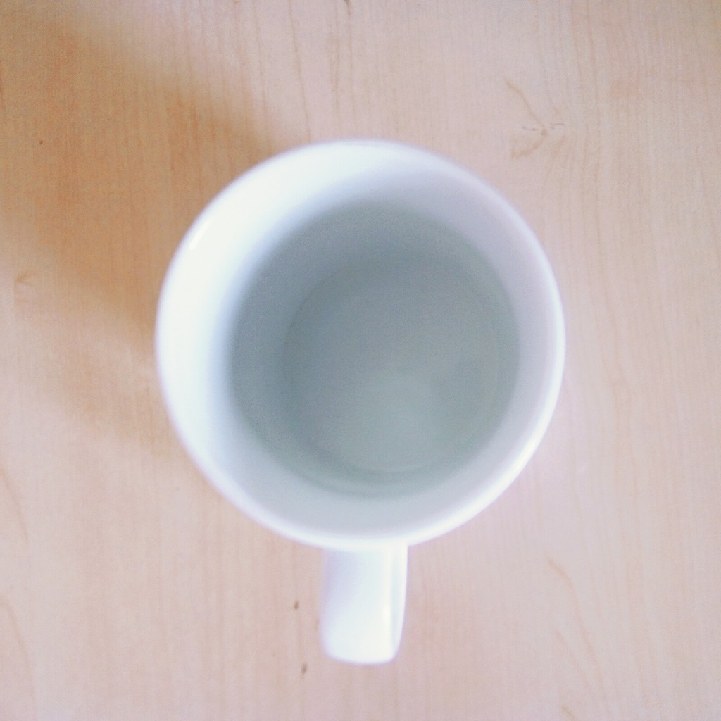 Cốc sứ siêu trắng Bát Tràng 330ml