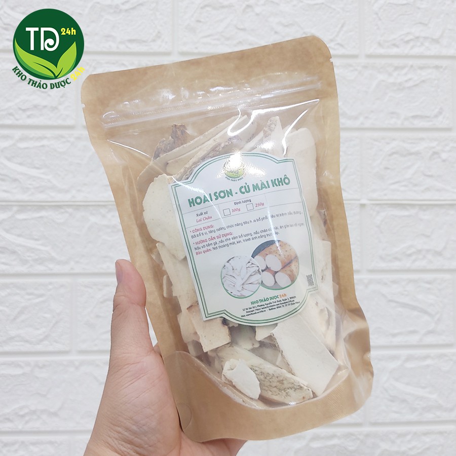 Hoài Sơn - Củ Mài Loại 1 giúp tiêu hóa tốt, ổn định huyết áp và giảm tình trạng tiểu đường [500gr]